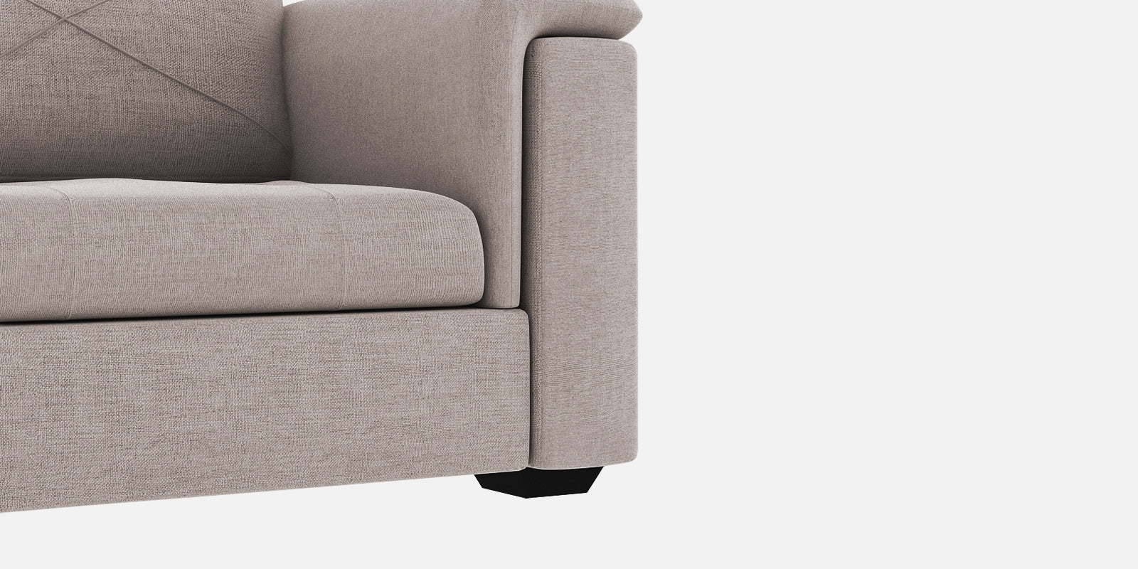 Andres Fabric 3 Seater Sofa In Storm Grey Colour - Febonic Living