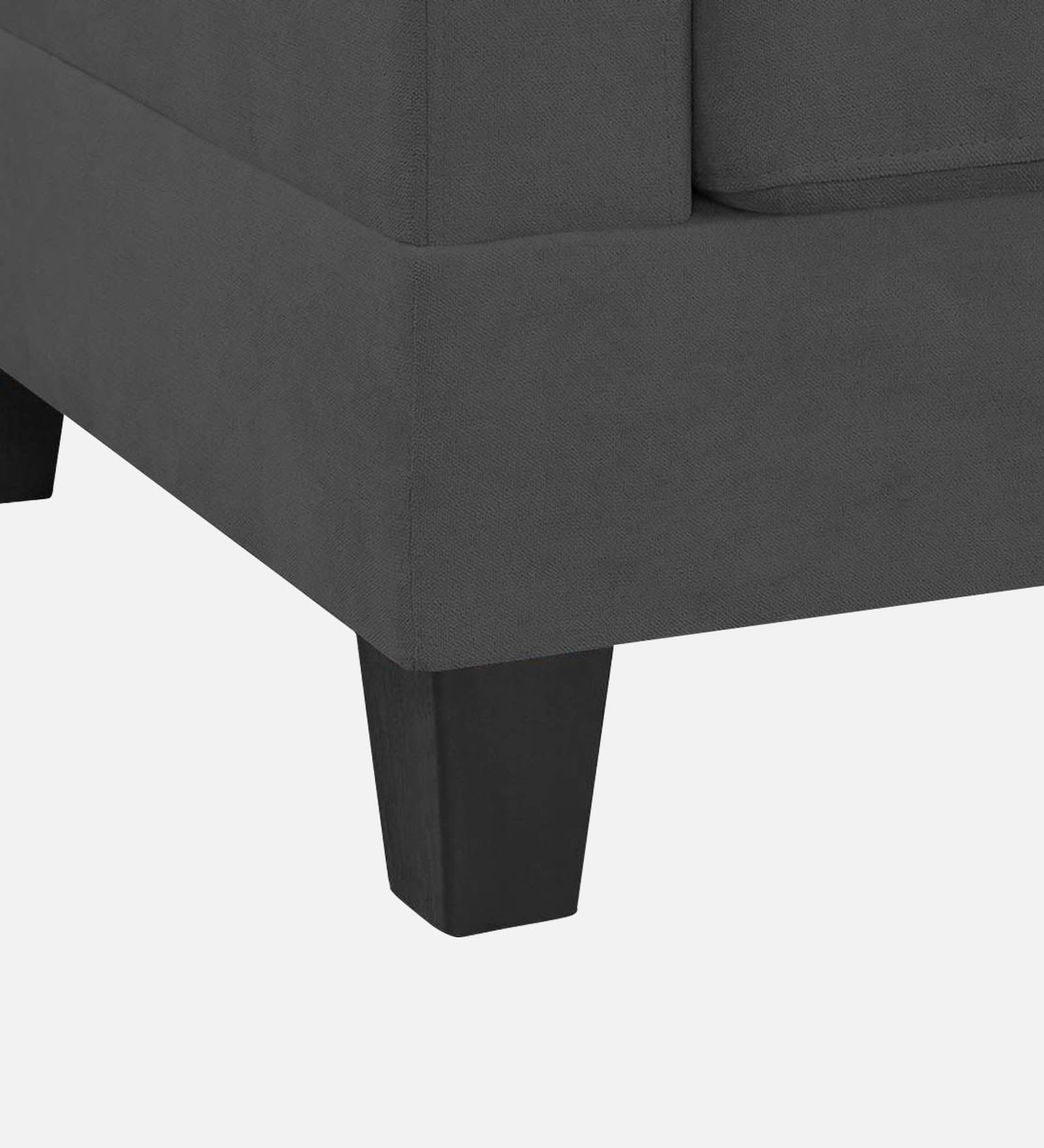 Thomas Fabric 1 Seater Sofa In Charcoal Grey Colour - Febonic Living