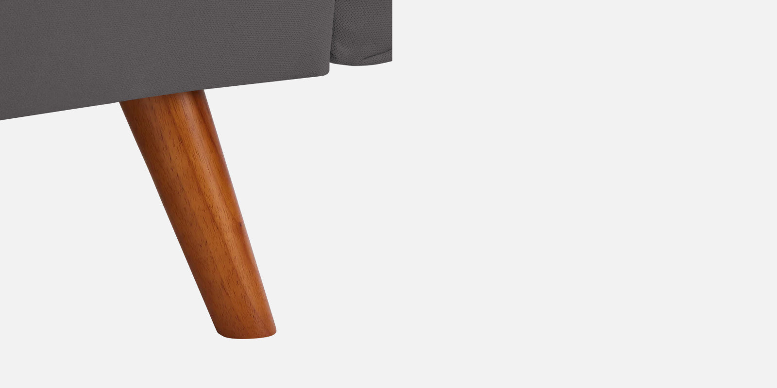 Melano Fabric 3 Seater Convertible Sofa Cum Bed In Sudo Grey Colour - Febonic Living