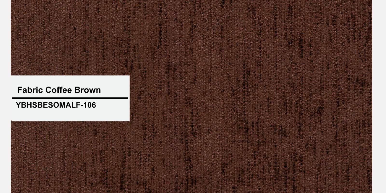 Daku Fabric 3 Seater Sofa In Coffee Brown Colour - Febonic Living