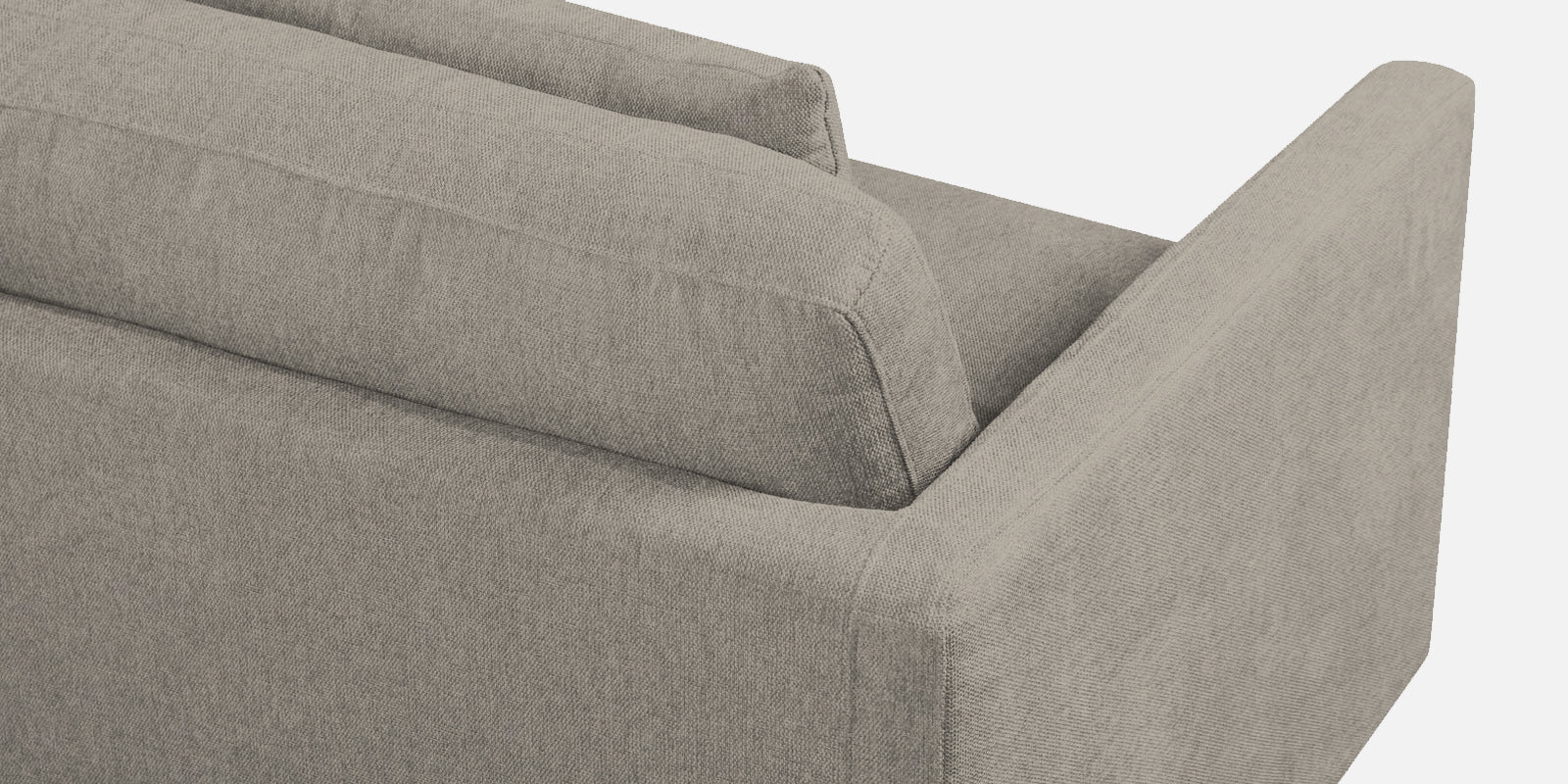 Kera Fabric 2 Seater Sofa In Ash Grey Colour - Febonic Living
