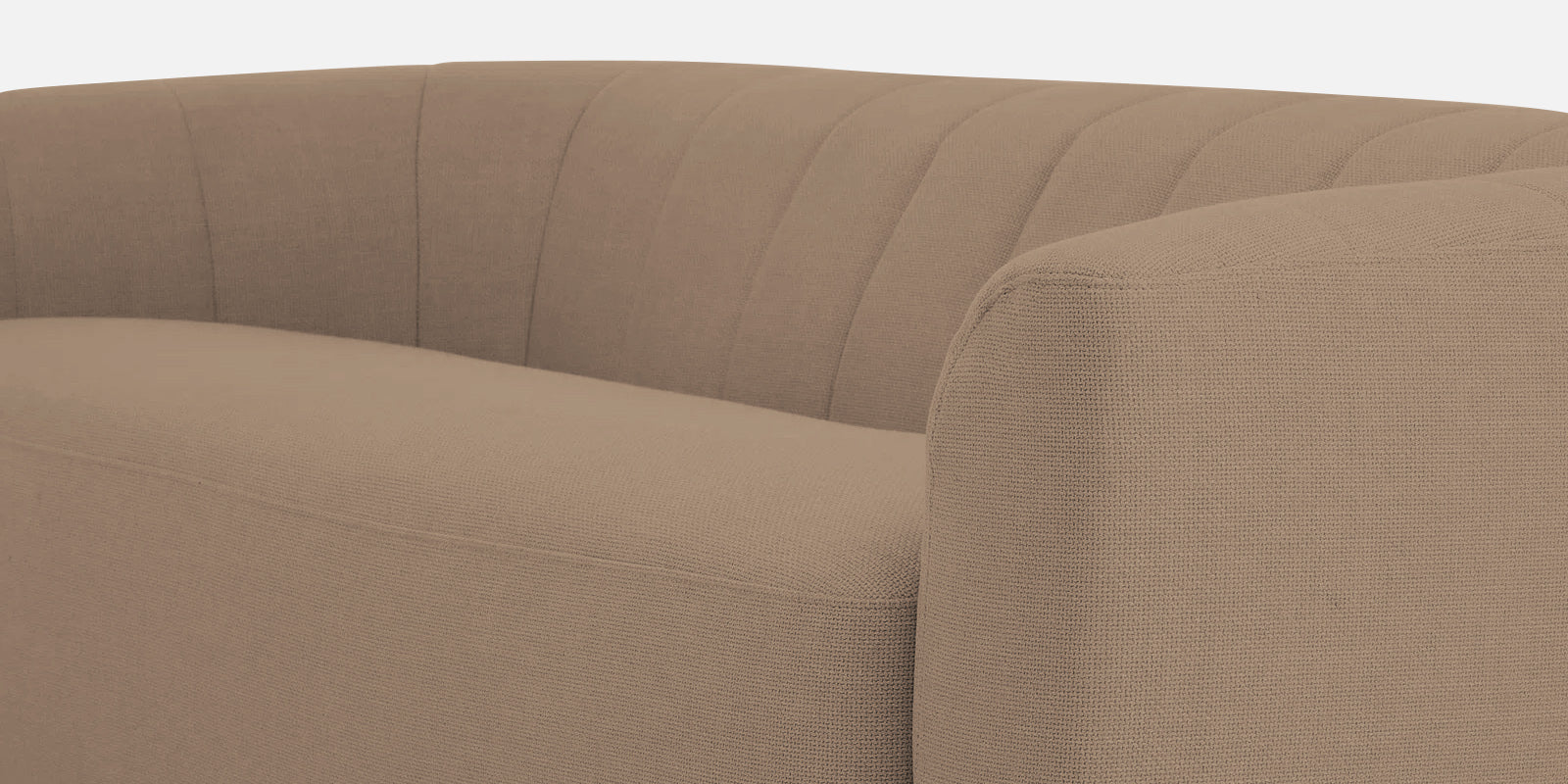 Mara Fabric 3 Seater Sofa In Cookie Beige Colour - Febonic Living