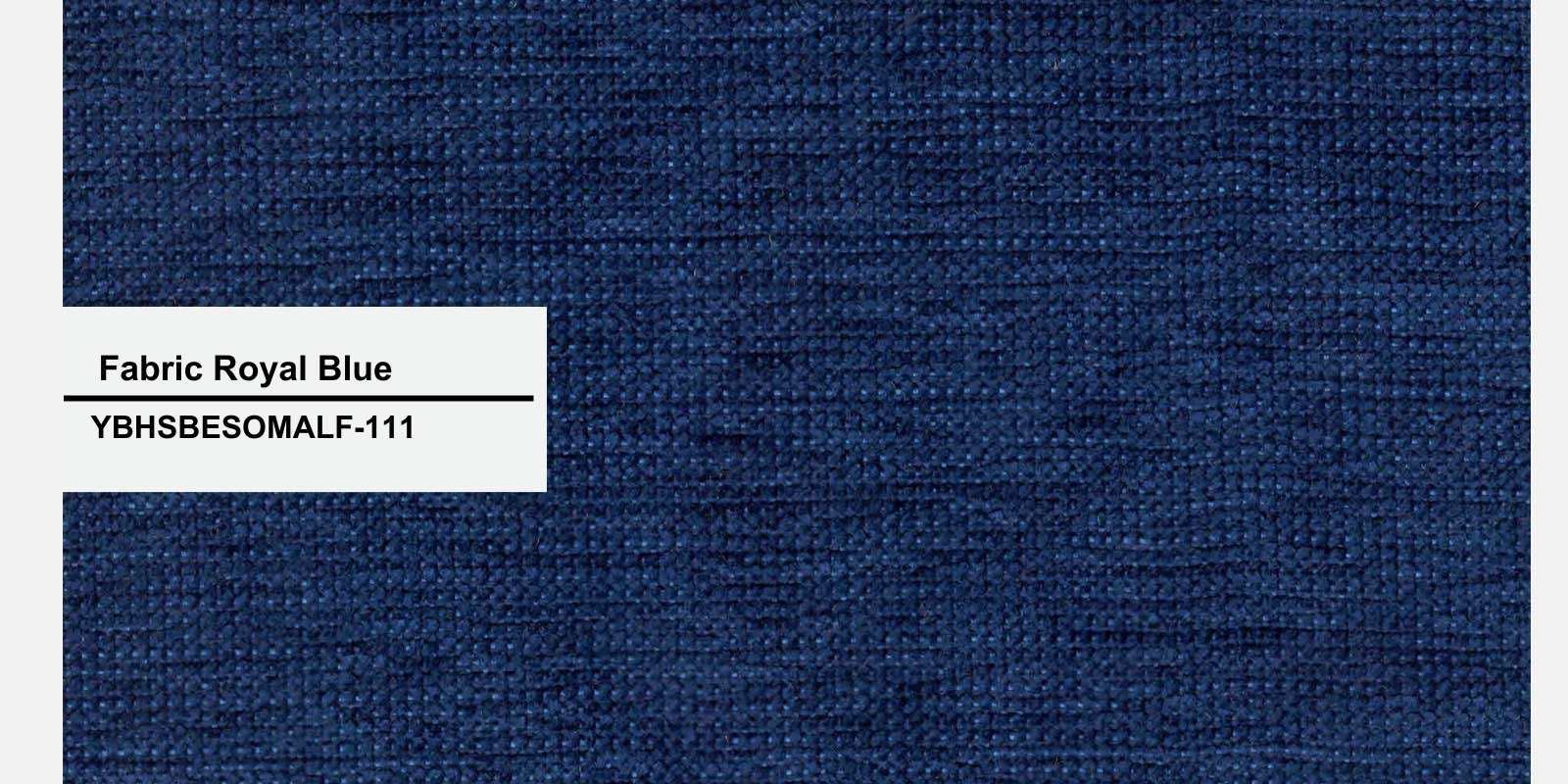 Daku Fabric 3 Seater Sofa In Royal Blue Colour - Febonic Living