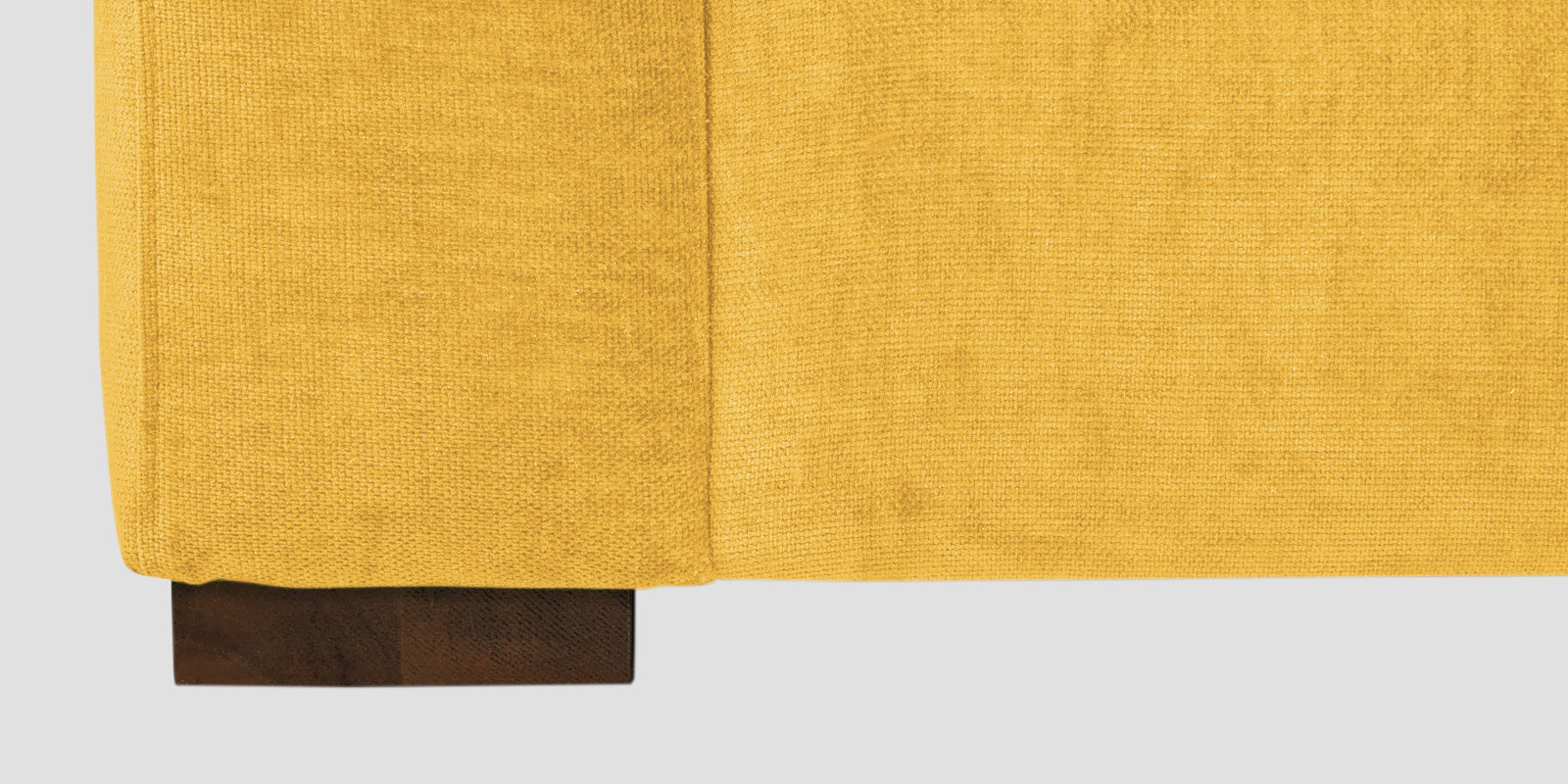 Dara Fabric 2 Seater Sofa In Bold Yellow Colour - Febonic Living