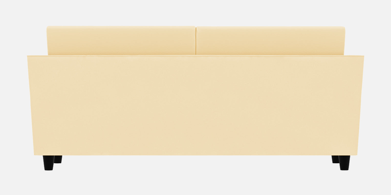 Bristo Velvet 3 Seater Sofa In sandy beige Colour With Storage - Febonic Living