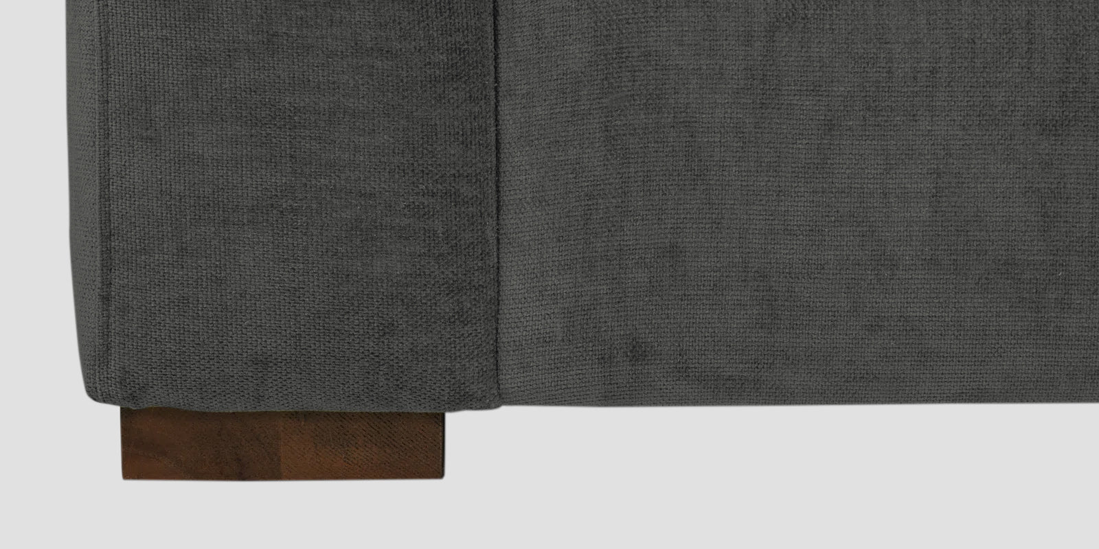 Dara Fabric 3 Seater Sofa In Charcoal Grey Colour - Febonic Living