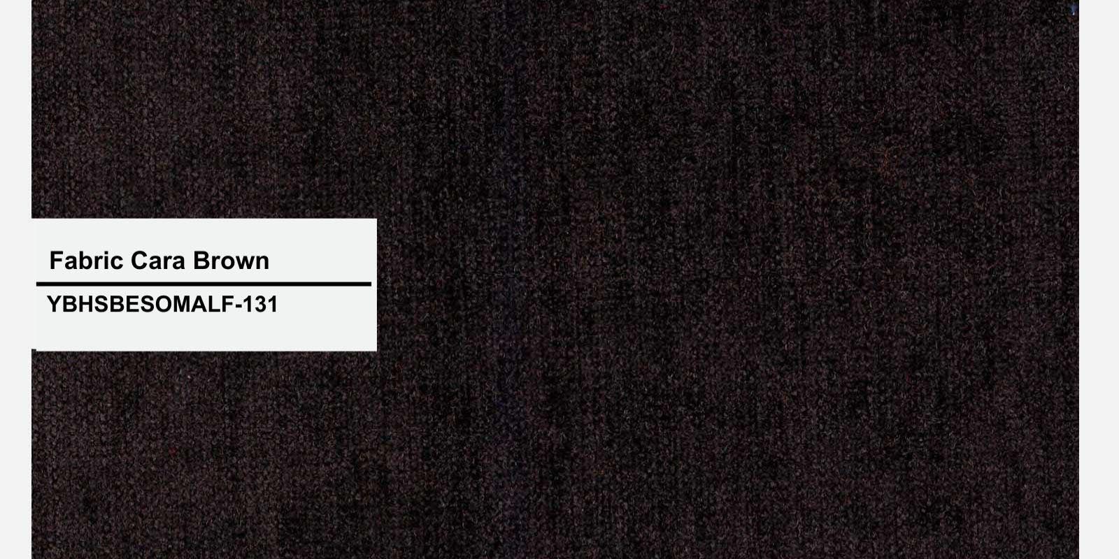 Daku Fabric 3 Seater Sofa In Cara Brown Colour - Febonic Living