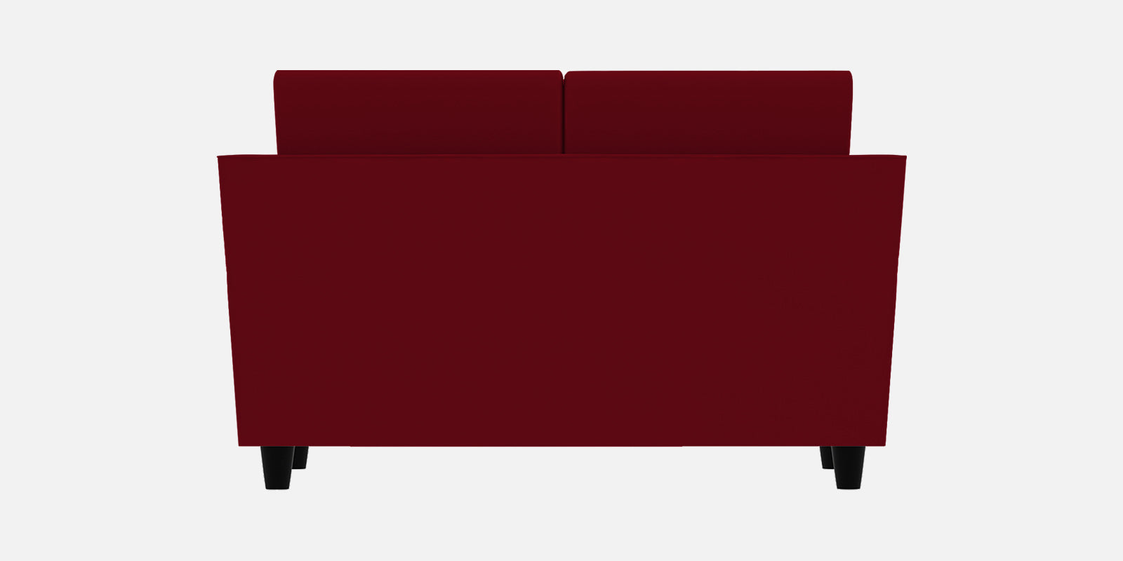 Bristo Velvet 2 Seater Sofa in Cherry Red Colour With Storage