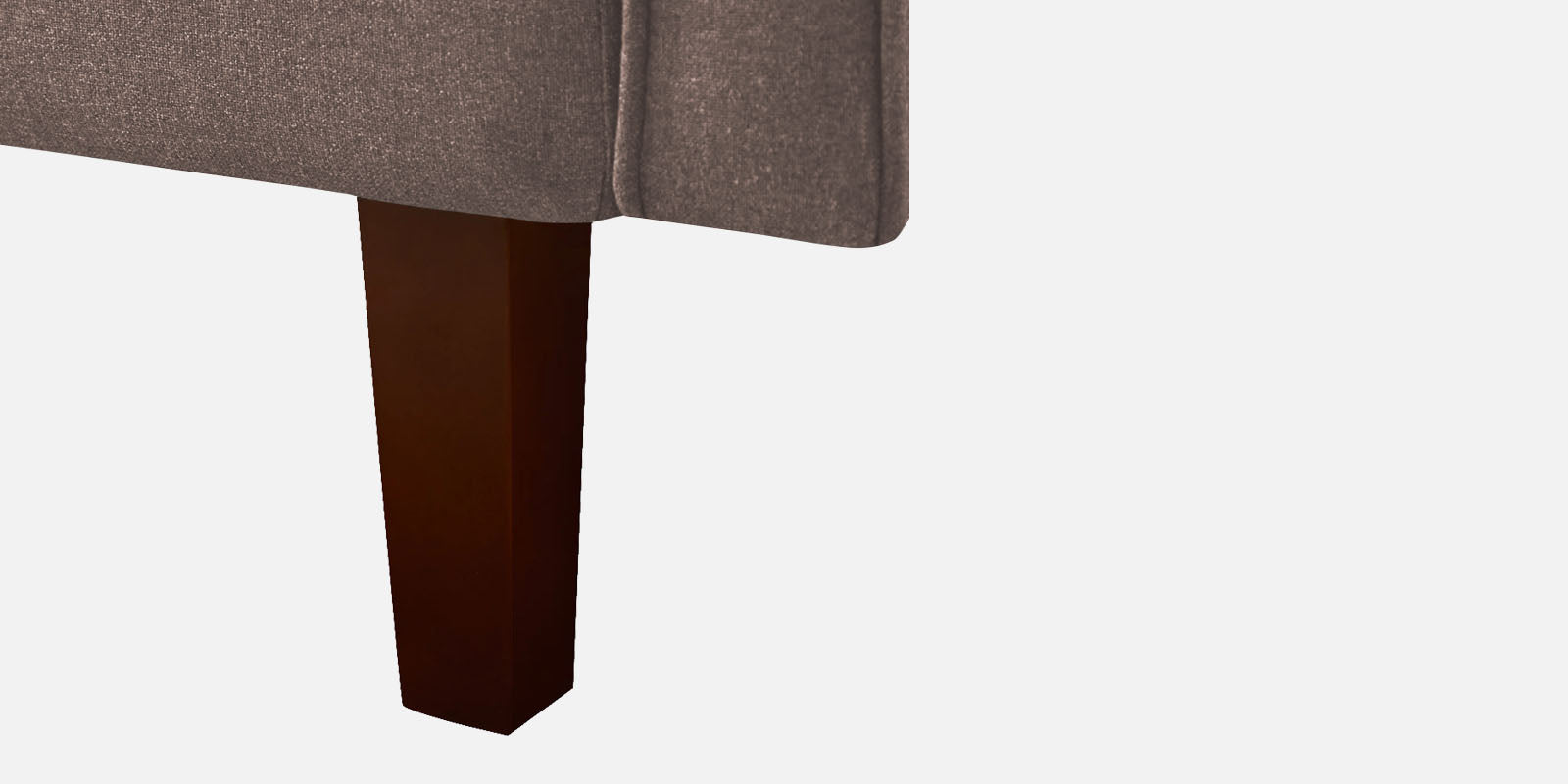 Nebia Fabric 3 Seater Convertible Sofa Cum Bed In Kadhi Beige Colour - Febonic Living