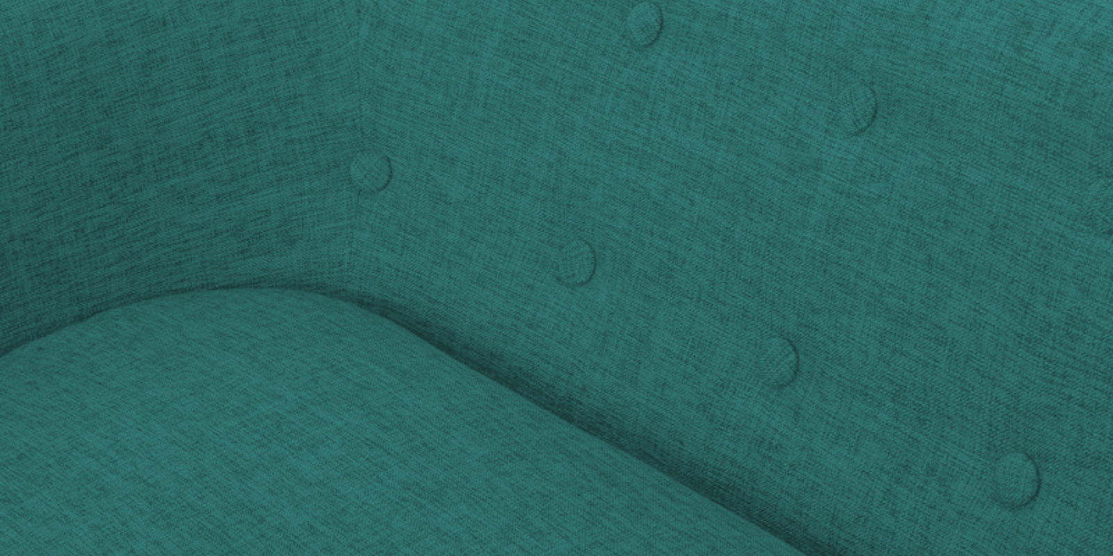 Casper Fabric 3 Seater Sofa In Sea Green Colour - Febonic Living