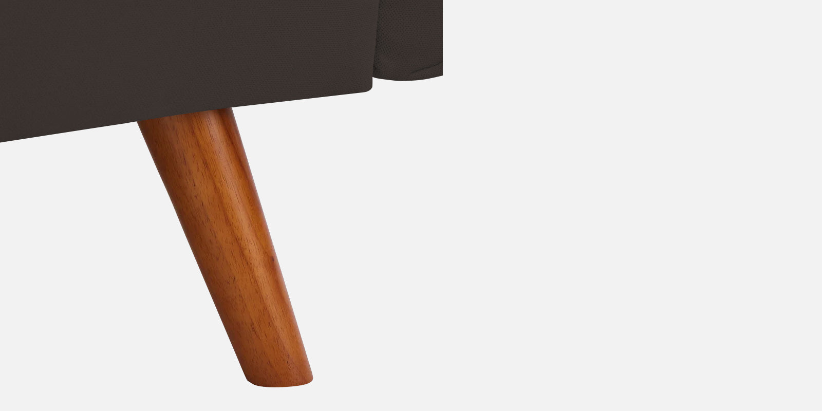 Melano Fabric 3 Seater Convertible Sofa Cum Bed In Cidar Brown Colour - Febonic Living