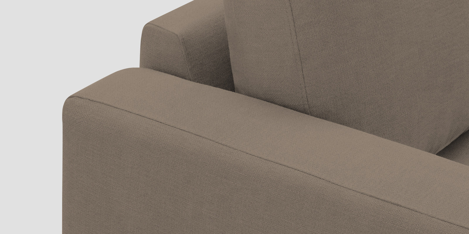 Esha Fabric 2 Seater Sofa In Hazel Beige Colour - Febonic Living