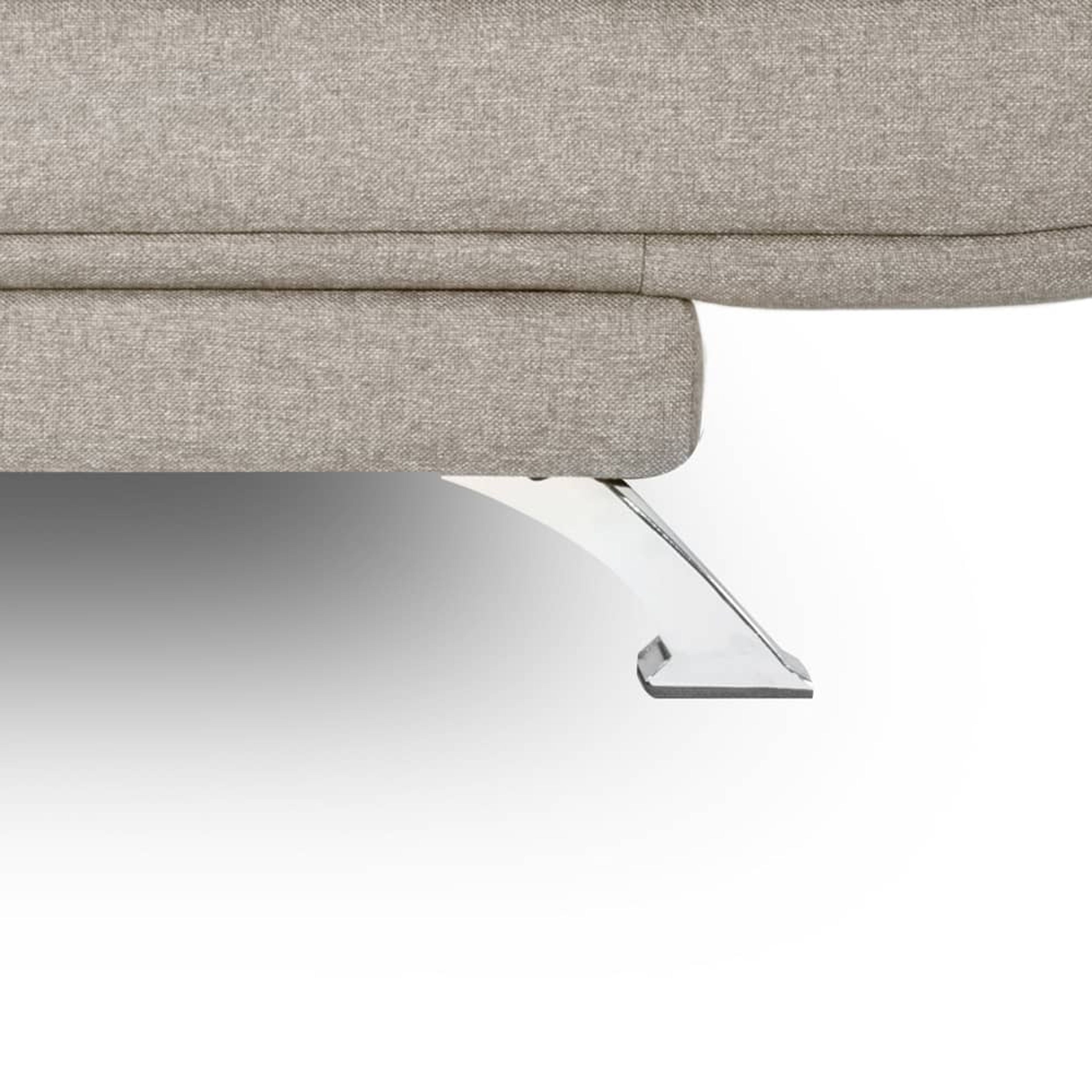 Amoeba Fabric Convertible Sofa Cum Bed In Ash Grey Colour - Febonic Living