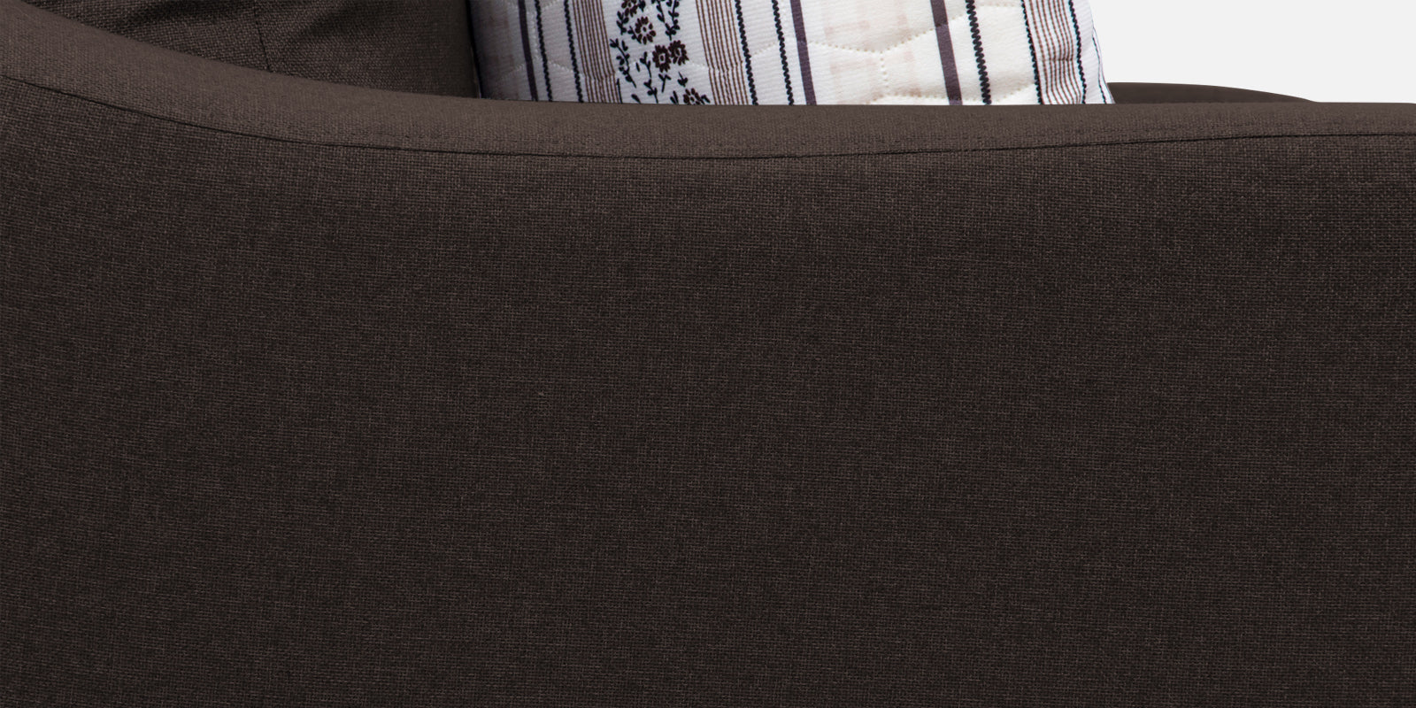 Kevin Fabric 2 Seater Sofa In Coffee Brown Colour - Febonic Living