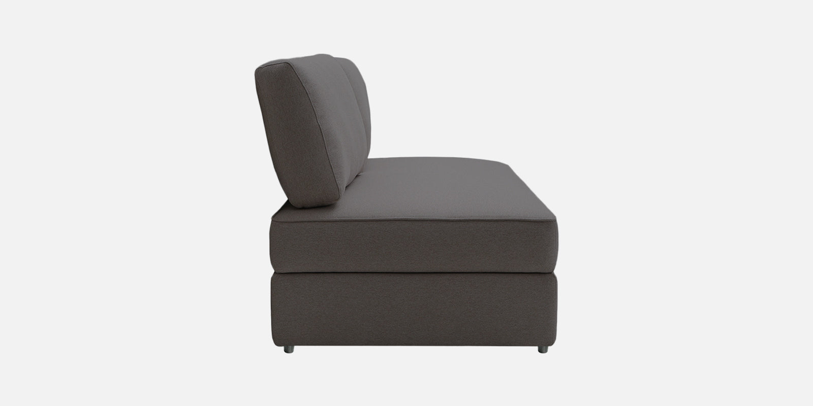 Vito Fabric Day Bed In Sudo Grey Colour With Storage - Febonic Living