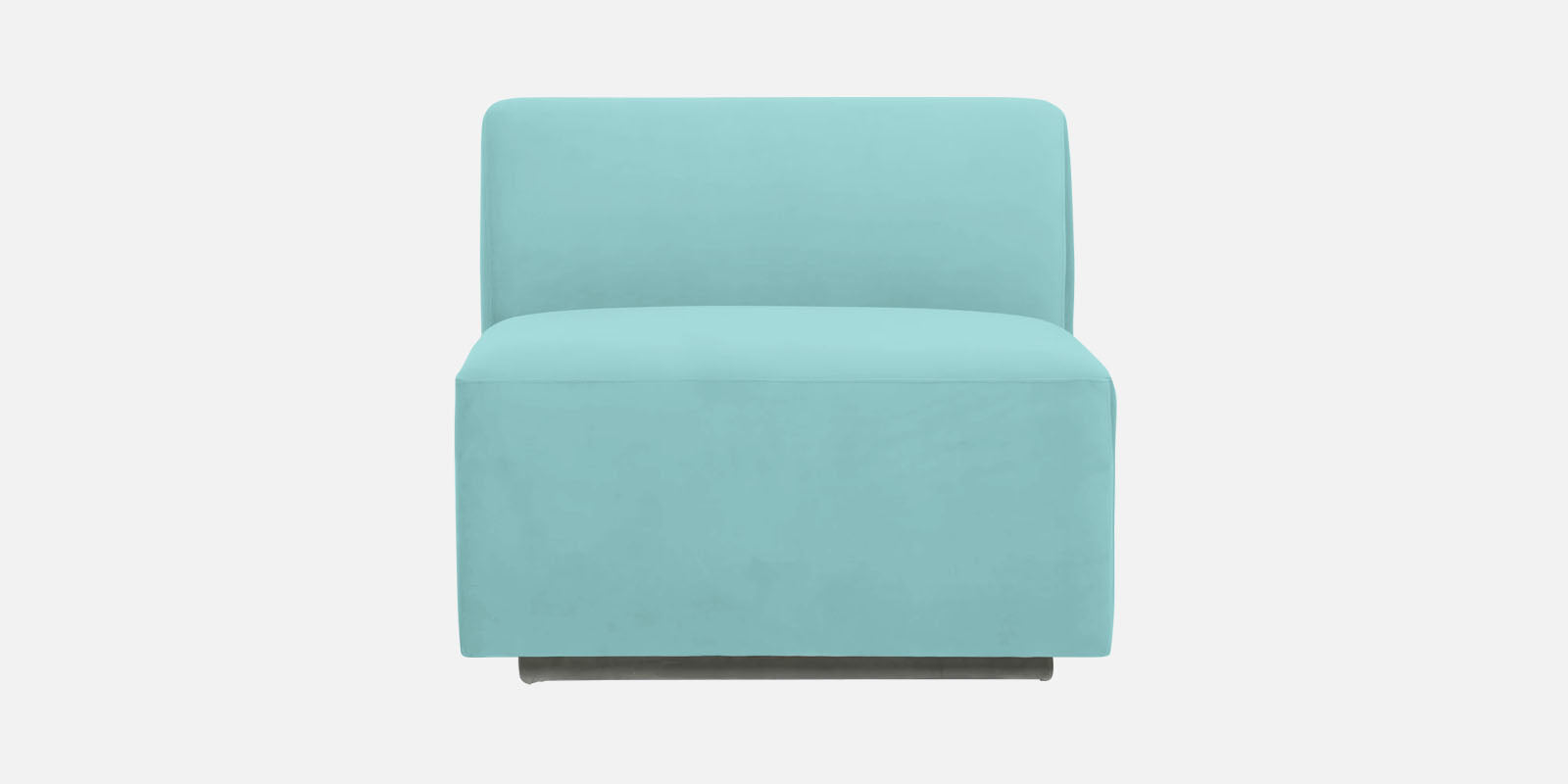 Bufa Velvet 3 Seater Sofa in Barmunda Aqua Blue Colour