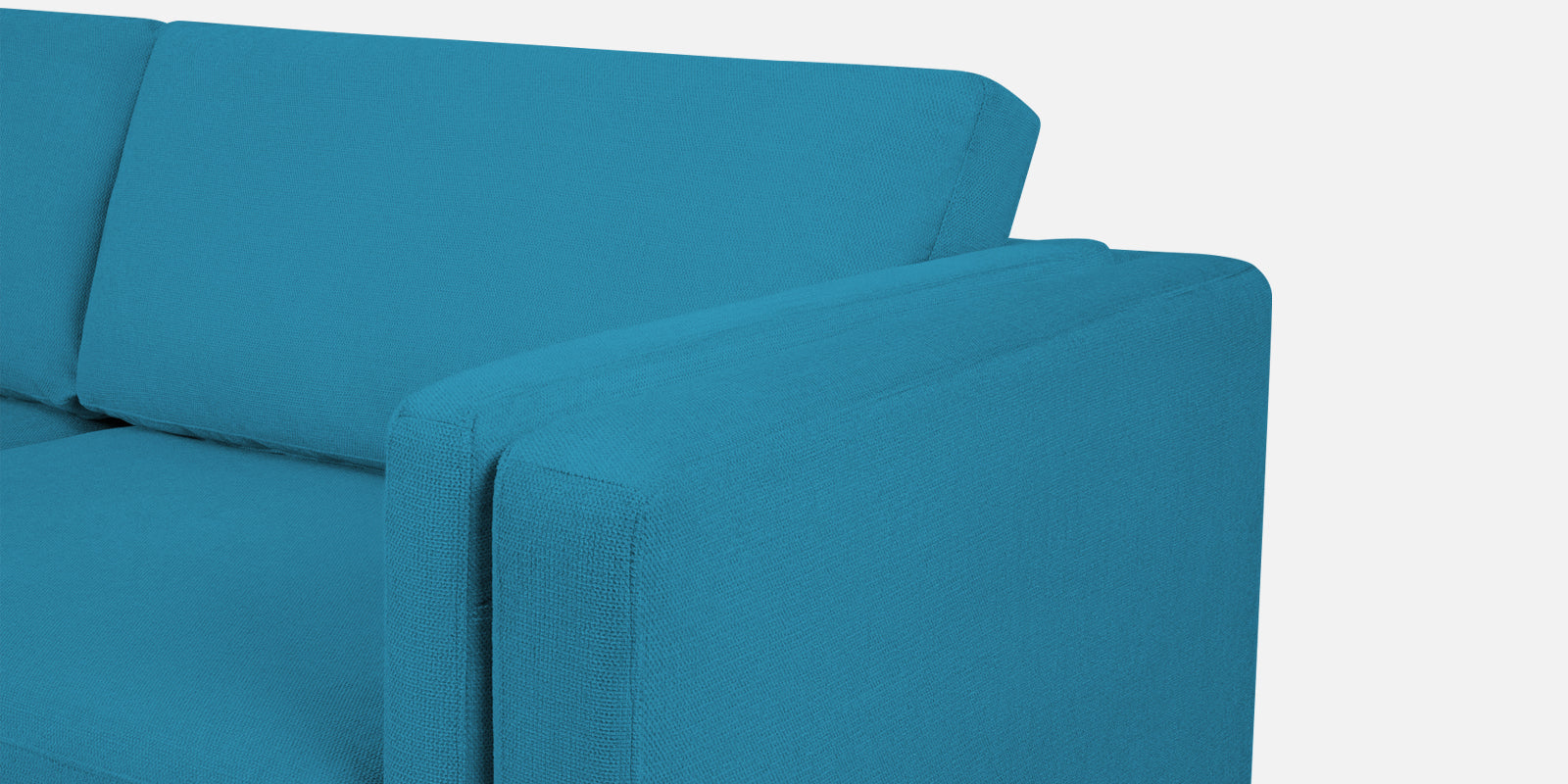 Jasper Velvet 3 Seater Sofa in Aqua blue Colour