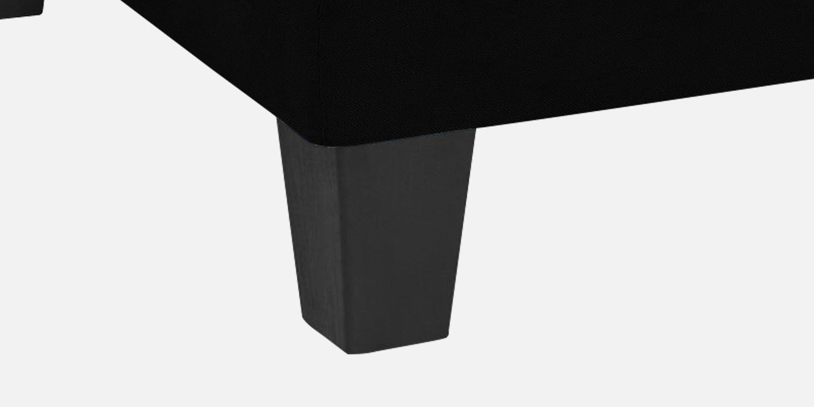 Thomas Fabric LHS Sectional Sofa (2+Lounger) In Zed Black Colour - Febonic Living