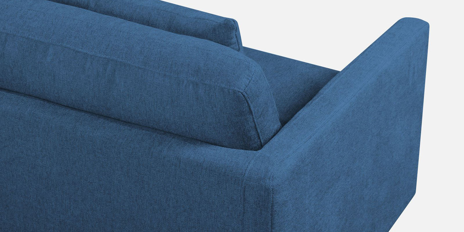 Kera Fabric 3 Seater Sofa In Light Blue Colour - Febonic Living