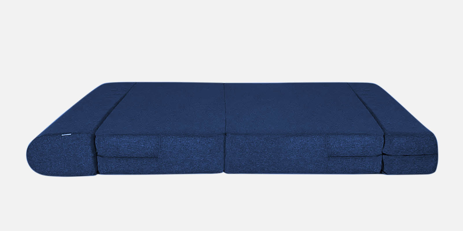 Fleepy Fabric 2 Seater Foldable Sofa Cum Bed In Royal Blue Colour - Febonic Living