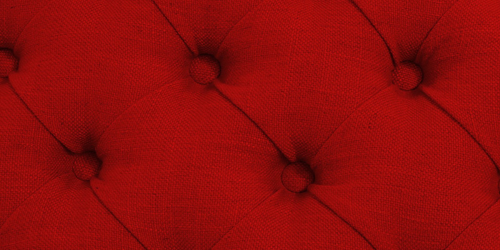 Nowia Fabric 3 Seater Recamier In Ruby Red Colour With Storage - Febonic Living