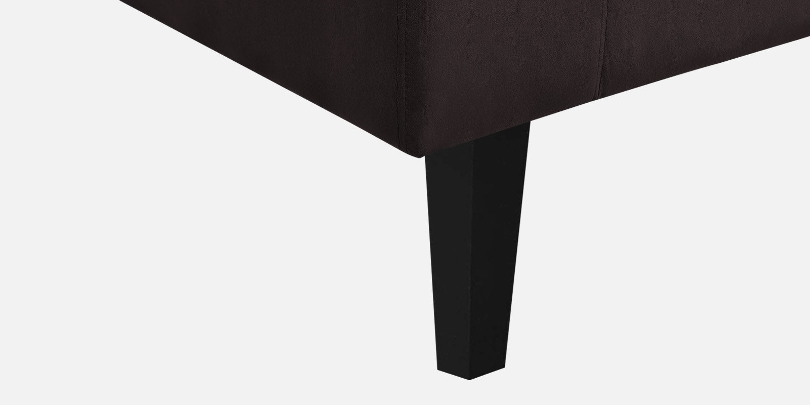 Vegas Velvet RHS Sectional Sofa (3+Lounger) In Mocha Brown Colour - Febonic Living