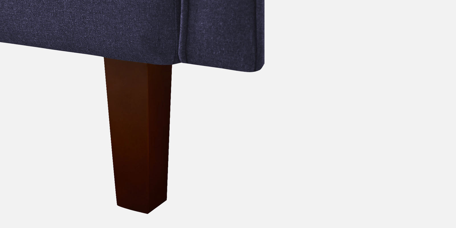 Nebia Fabric 3 Seater Convertible Sofa Cum Bed In Slate Blue Colour - Febonic Living