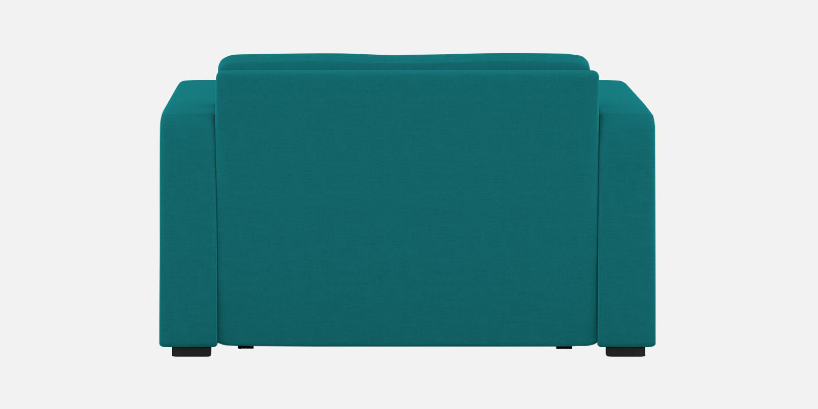 Rocky Fabric 2 Seater Pull Out Sofa Cum Bed In Sea Green Colour With Storage - Febonic Living