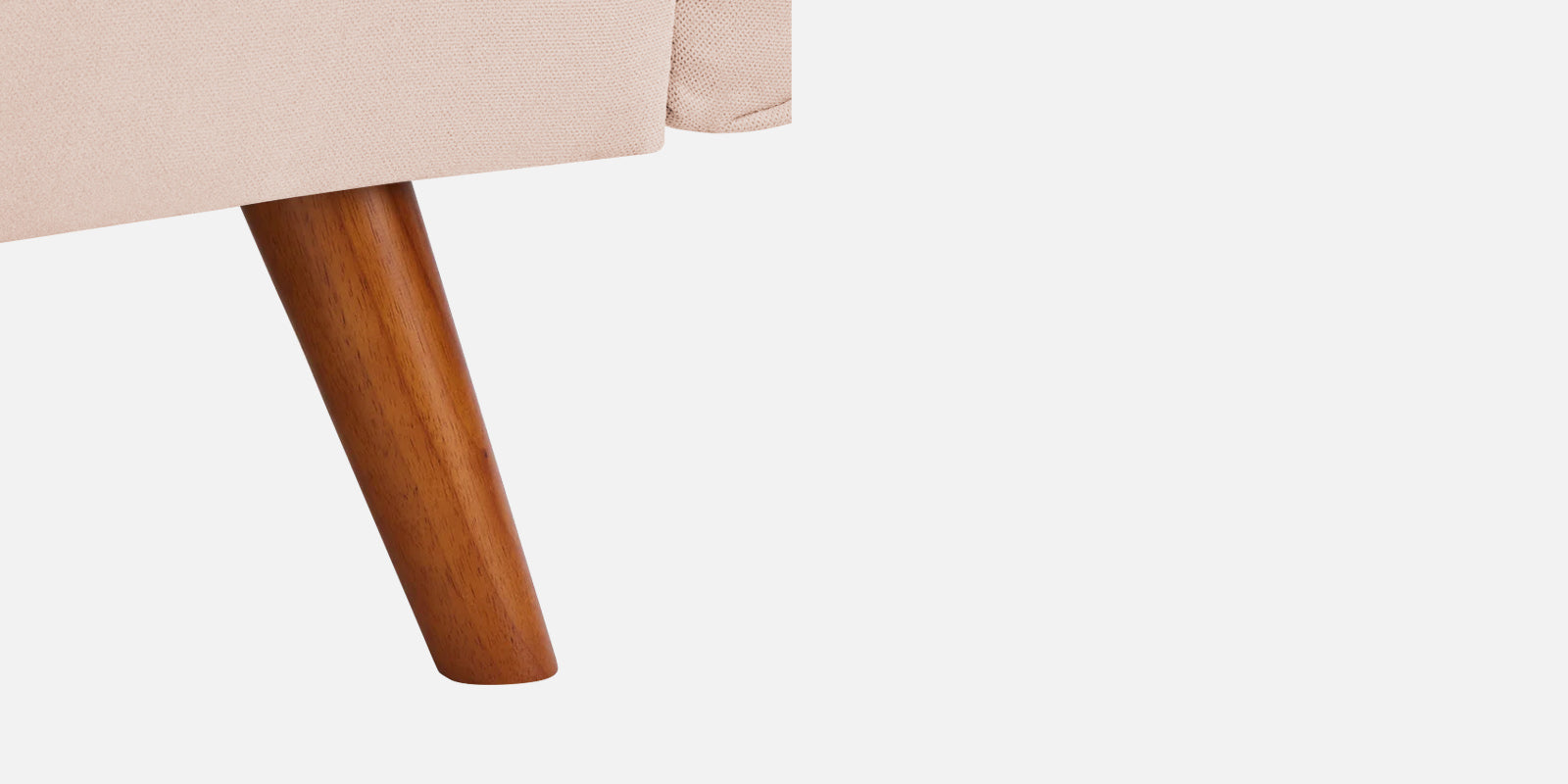 Melano Fabric 3 Seater Convertible Sofa Cum Bed In Woom Beige Colour - Febonic Living