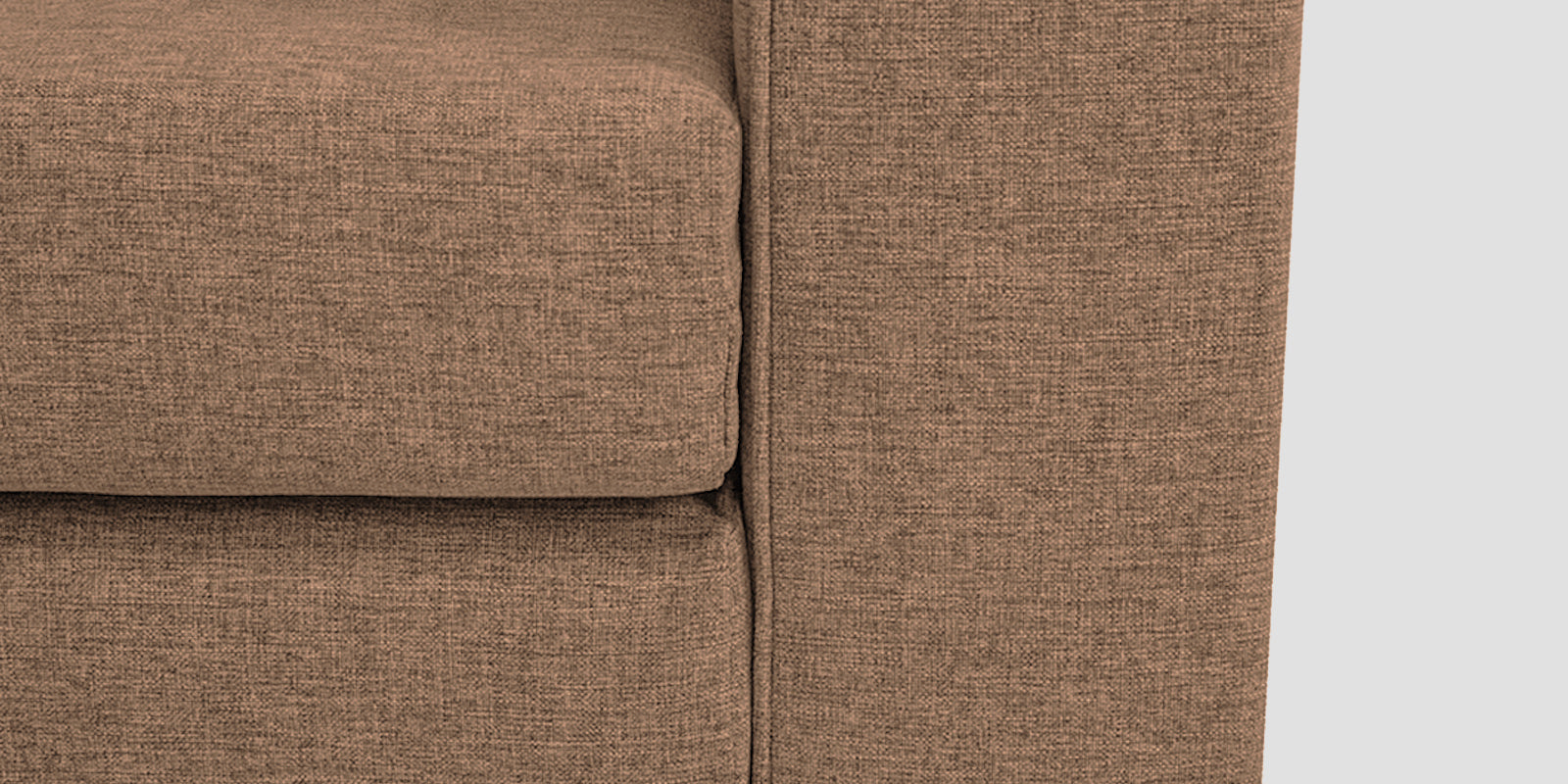 Kenia Fabric 3 Seater Foldable Sofa Cum Bed In Cosmic Beige Colour - Febonic Living
