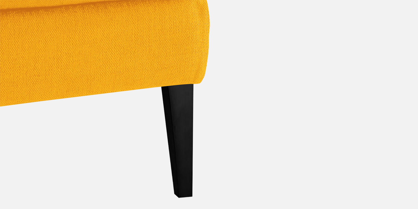 Zoya Fabric 3 Seater Convertible Sofa Cum Bed In Bold Yellow Colour - Febonic Living