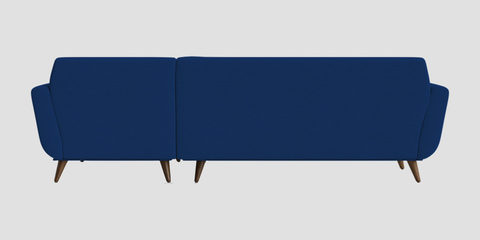 Jasmin Fabric LHS Sectional Sofa (3+ Lounger)In Royal Blue Colour - Febonic Living