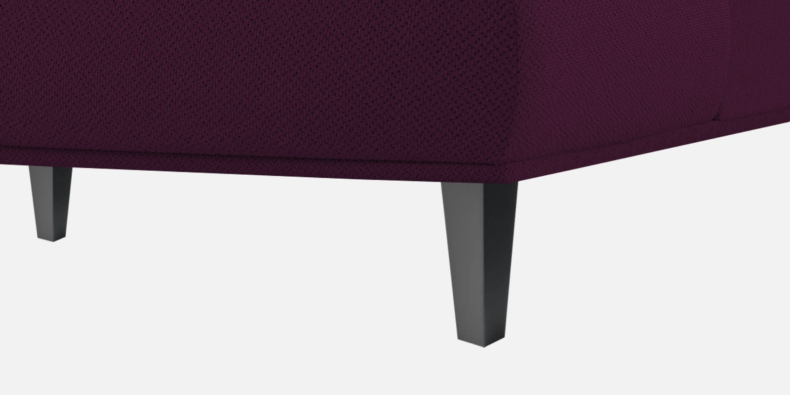 Como Fabric LHS Sectional Sofa (3+Lounger) In Greek Purple Colour - Febonic Living