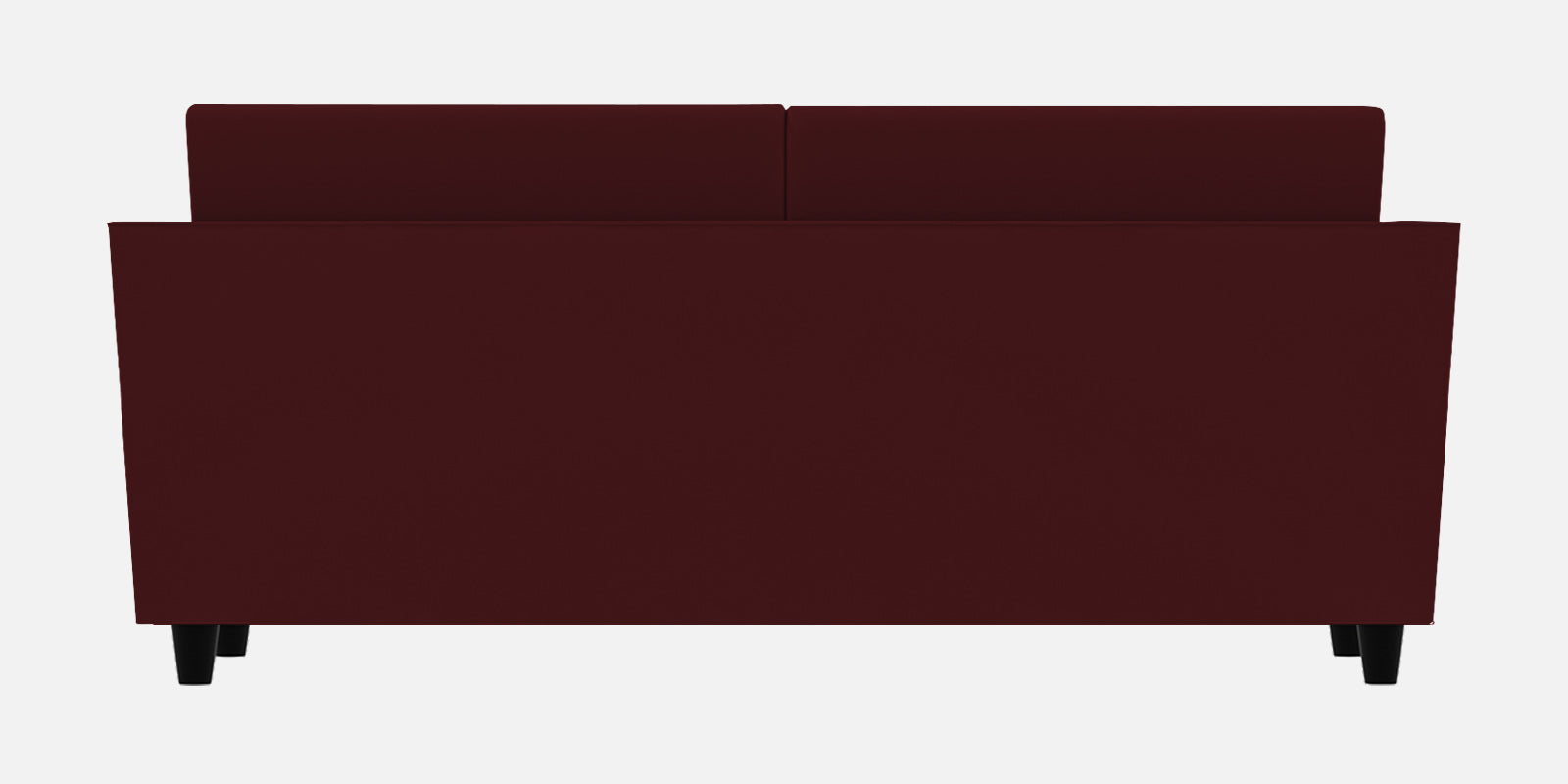 Bristo Velvet 3 Seater Sofa in Blood Maroon Colour