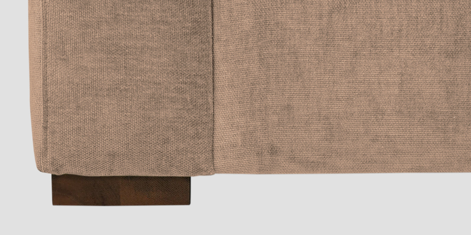 Dara Fabric 3 Seater Sofa In Cookie Beige Colour