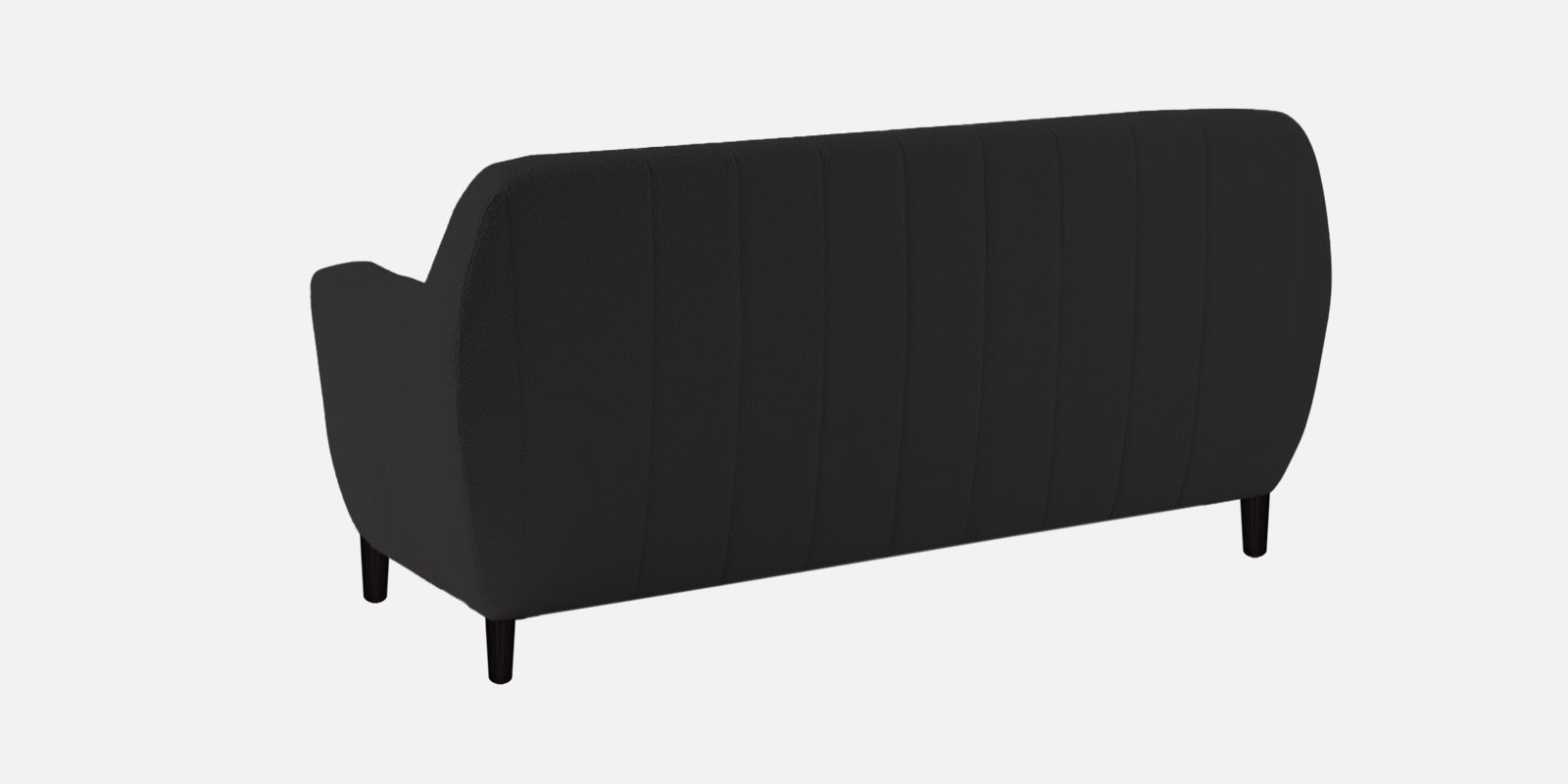 Nesco Boucle Fabric 2 Seater Sofa In Cloud Grey Colour - Febonic Living
