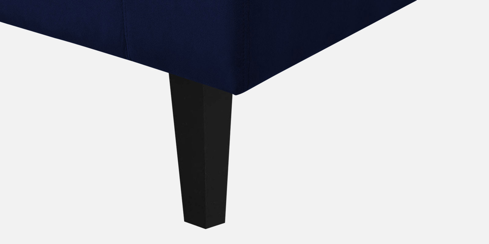 Vegas Velvet LHS Sectional Sofa (3+Lounger) In Imperial Blue Colour - Febonic Living