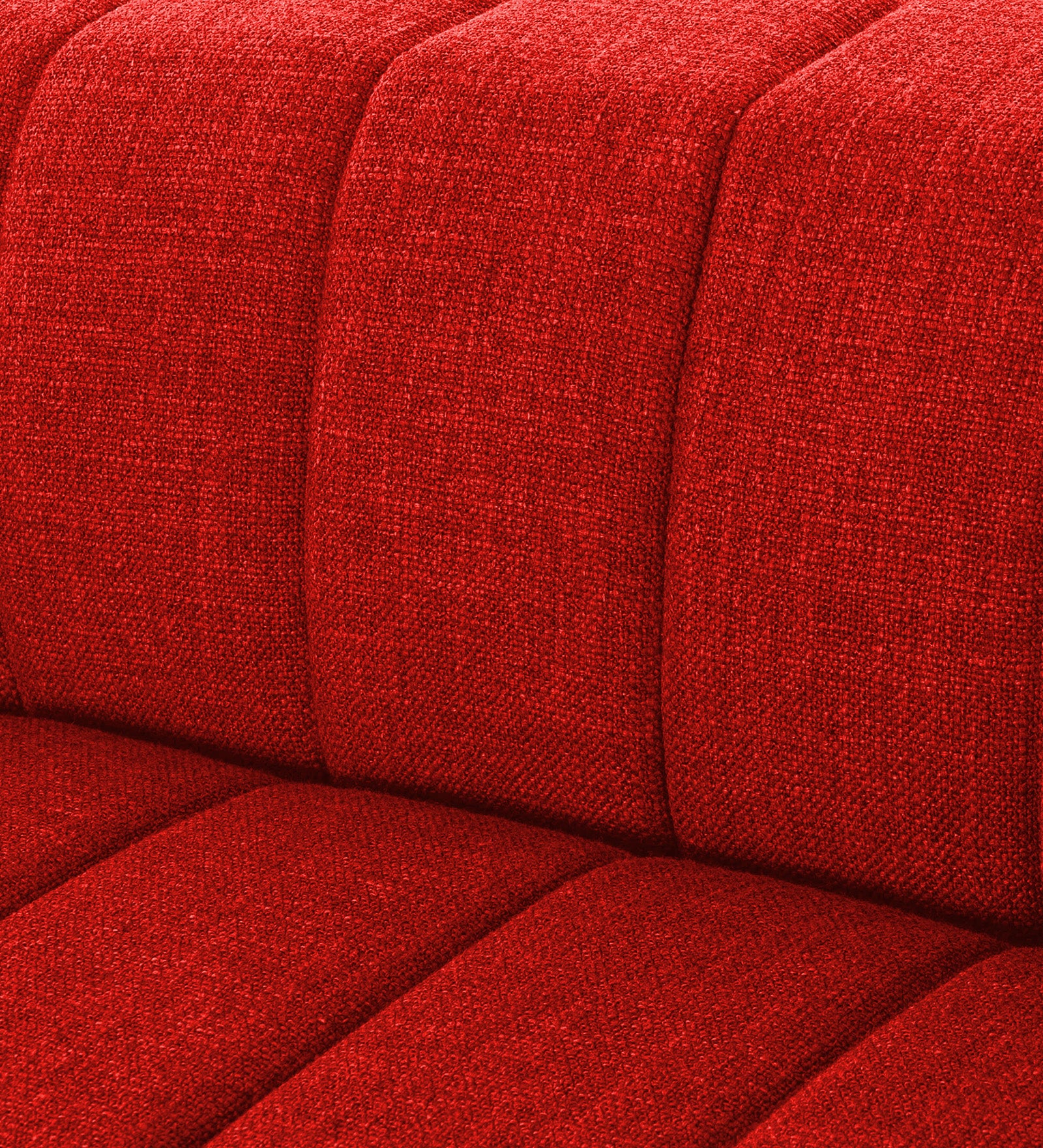 Lara Fabric 1 Seater Sofa In Ruby Red Colour - Febonic Living