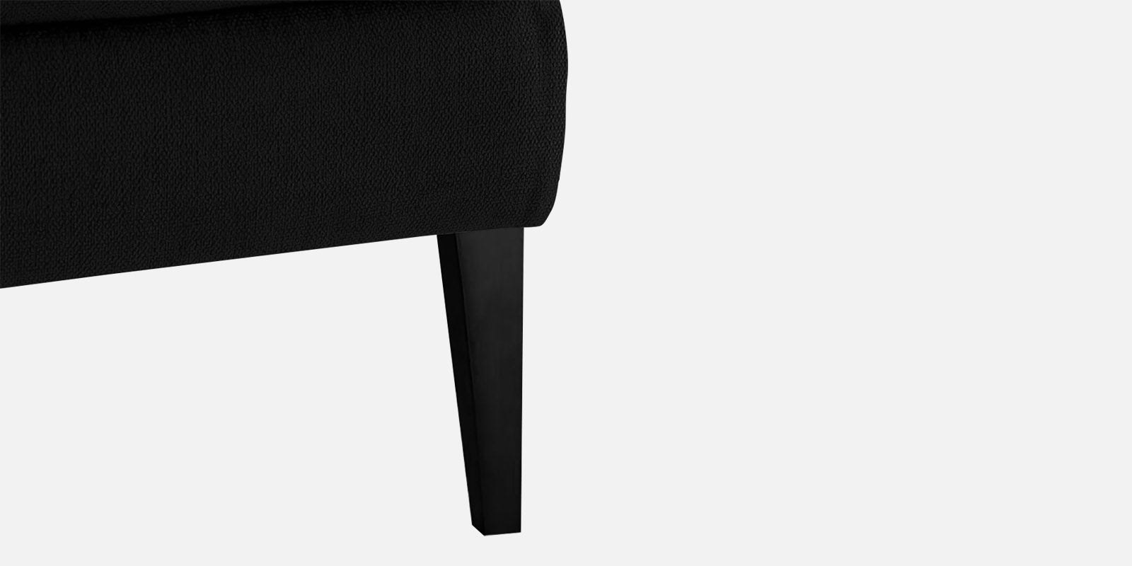 Zoya Fabric 3 Seater Convertible Sofa Cum Bed In Zed Black Colour - Febonic Living