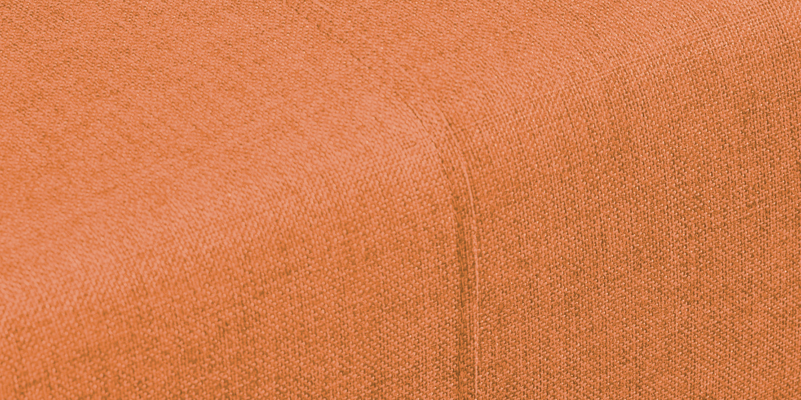 Devo Fabric 3 Seater Sofa In Dark Orange Colour - Febonic Living