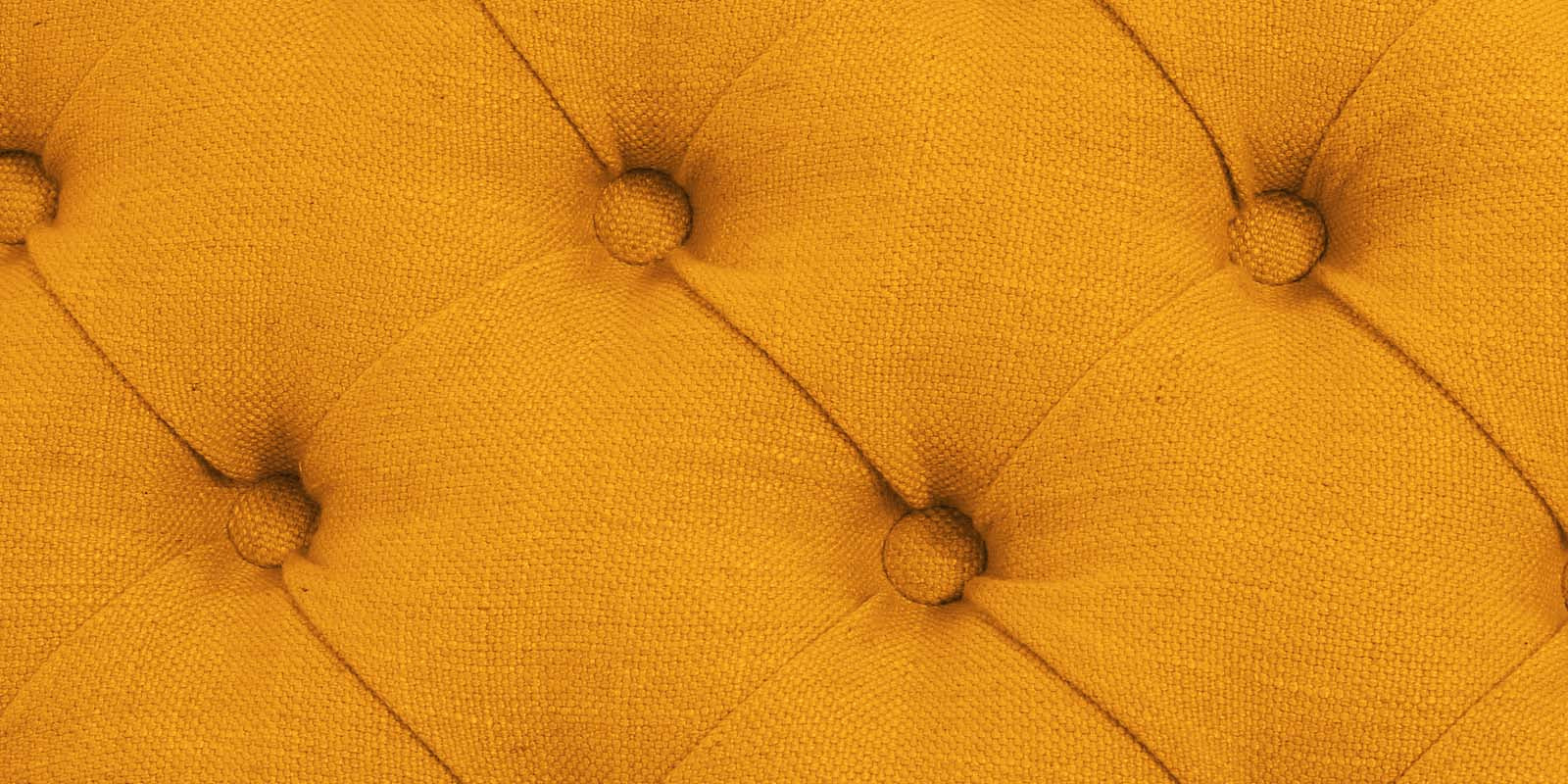 Nowia Fabric 2 Seater Recamier In Bold Yellow Colour With Storage - Febonic Living