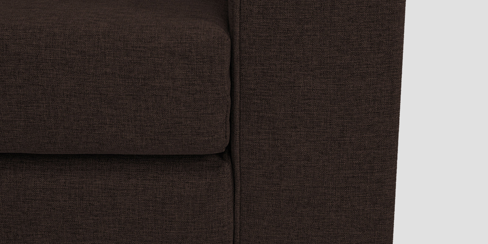 Kenia Fabric 2 Seater Foldable Sofa Cum Bed In Coffee Brown Colour - Febonic Living