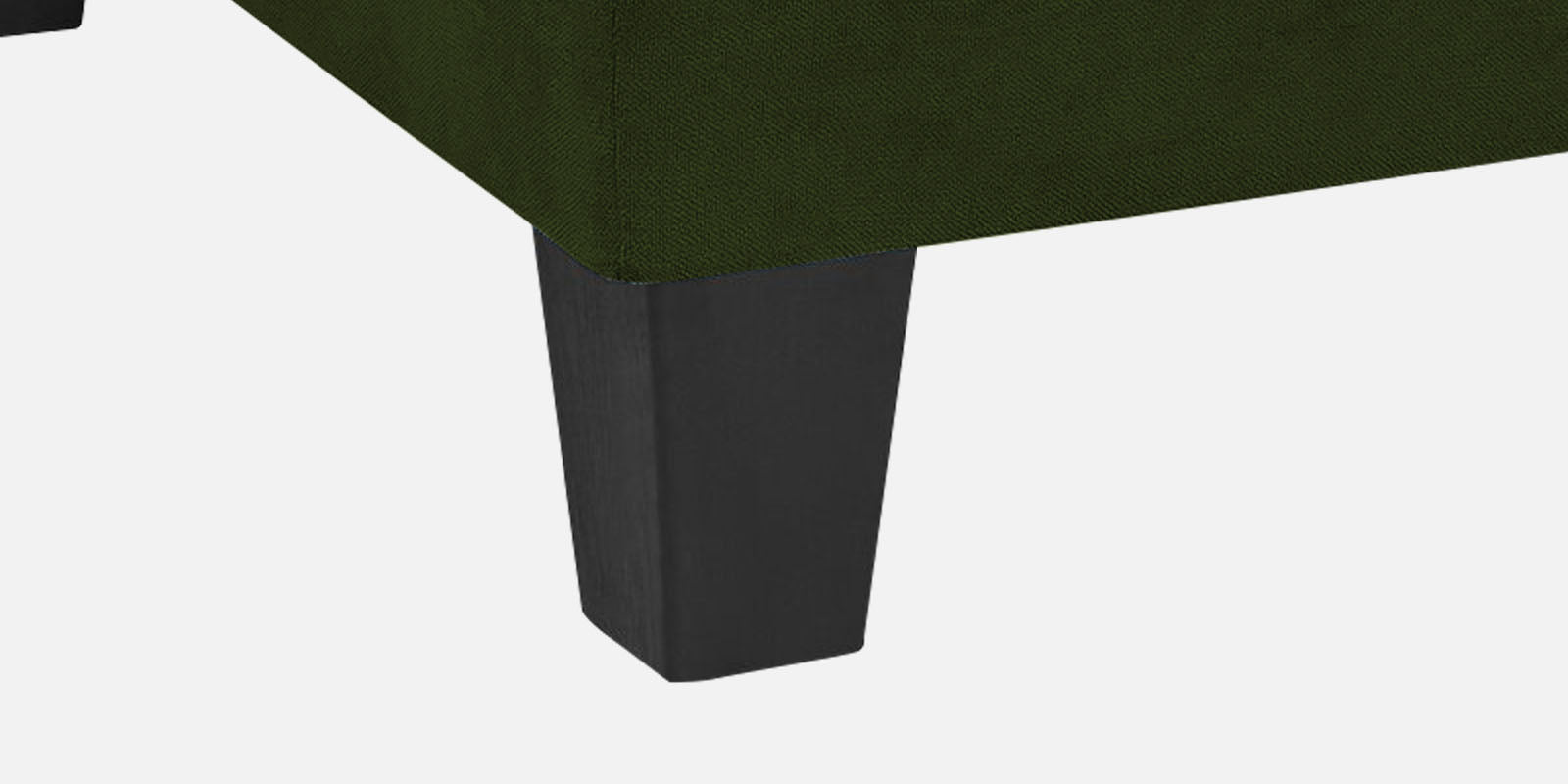 Thomas Fabric LHS Sectional Sofa (2+Lounger) In Olive Green Colour - Febonic Living