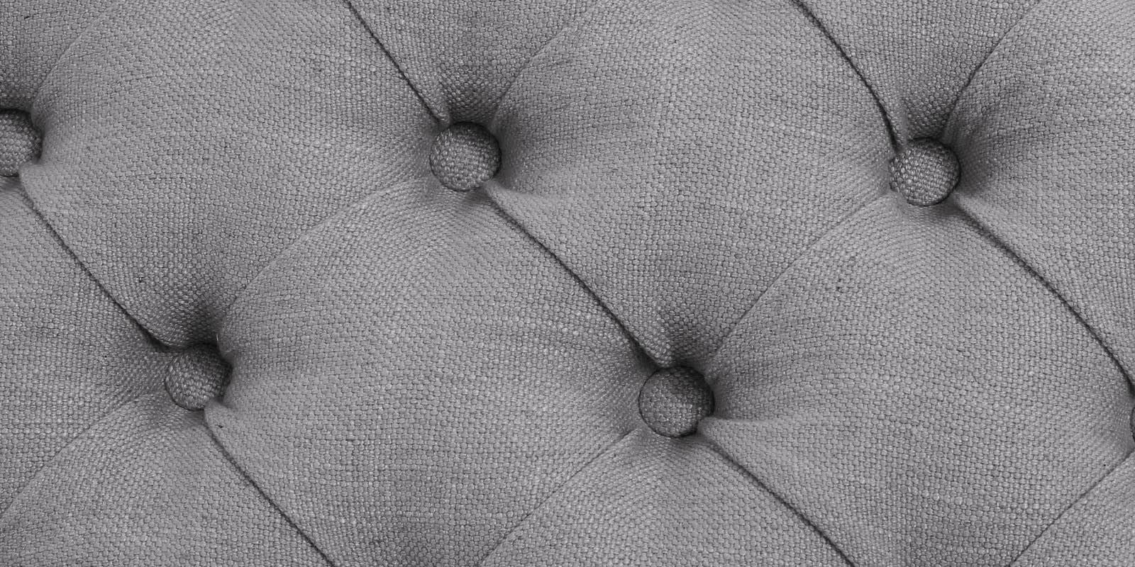 Nowia Fabric 3 Seater Recamier In Lit Grey Colour With Storage - Febonic Living