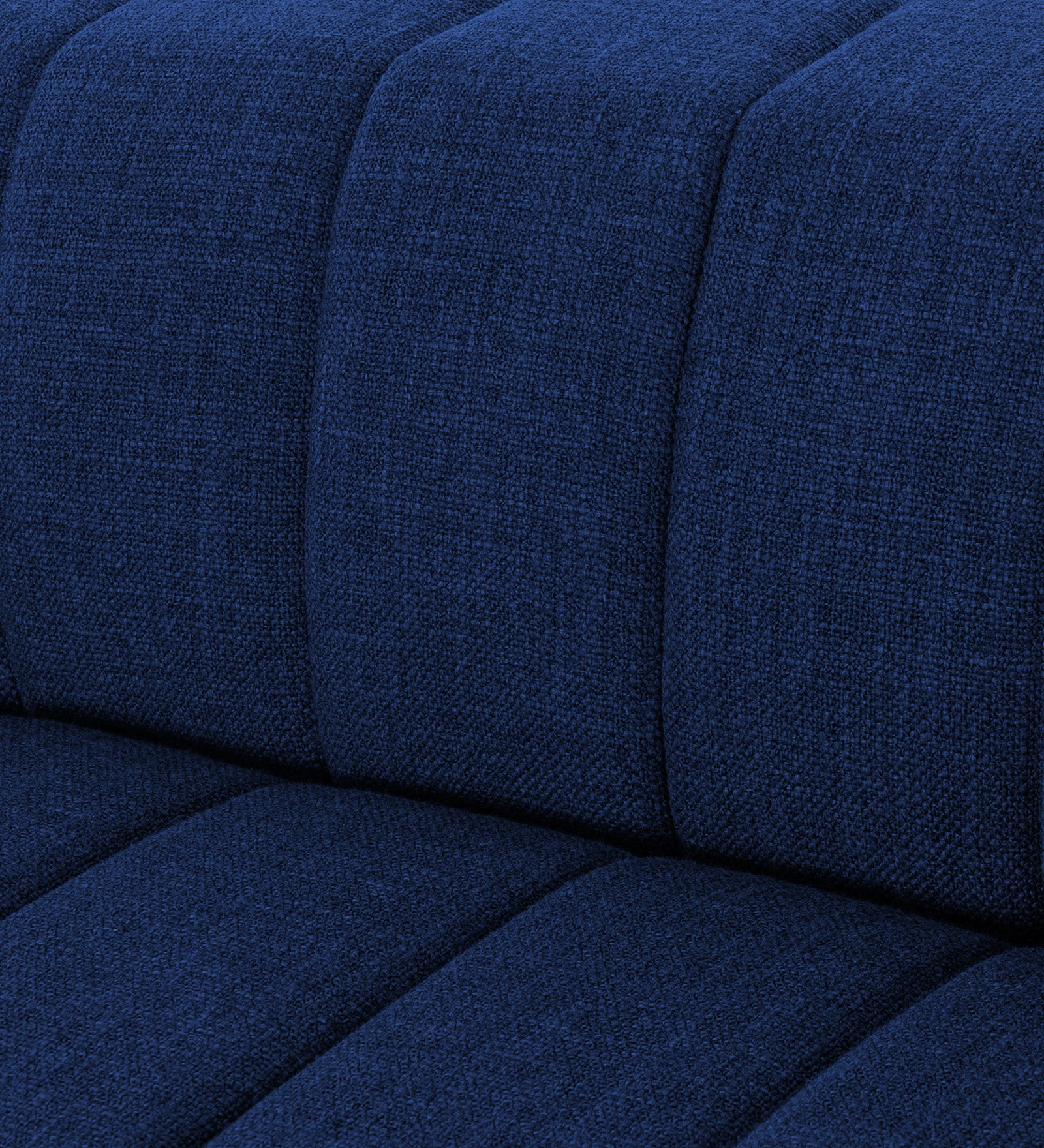 Lara Fabric 1 Seater Sofa In Royal Blue Colour - Febonic Living