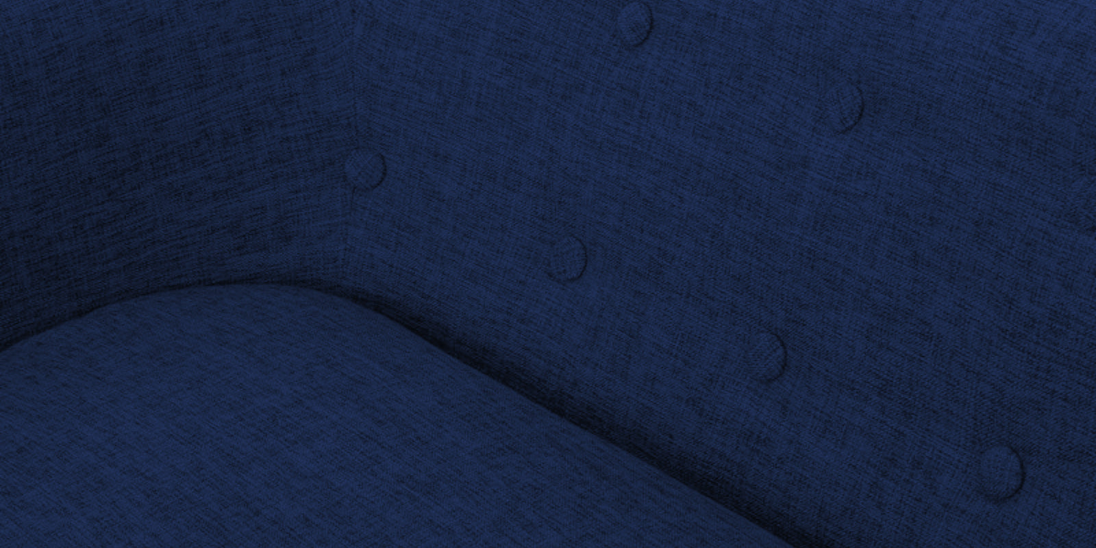 Casper Fabric 3 Seater Sofa In Royal Blue Colour - Febonic Living