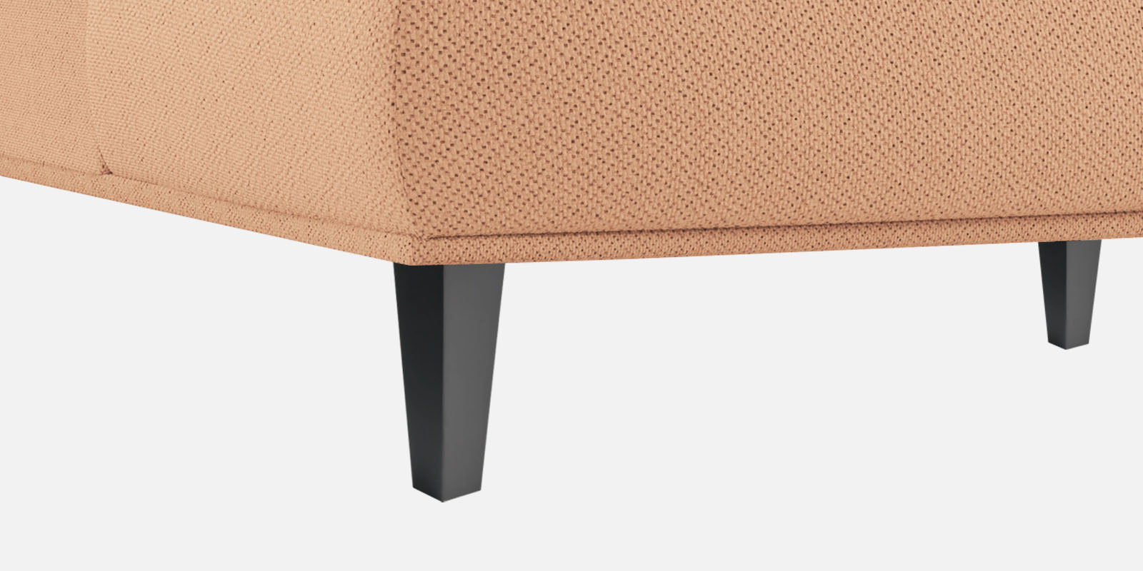 Como Fabric RHS Sectional Sofa (3+Lounger) In Cosmic Beige Colour - Febonic Living