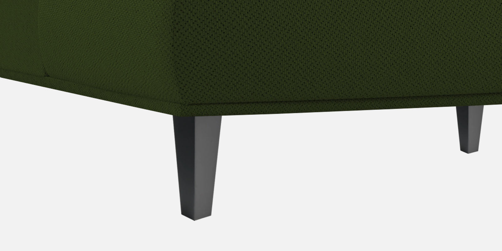 Como Fabric RHS Sectional Sofa (3+Lounger) In Light Green Colour - Febonic Living