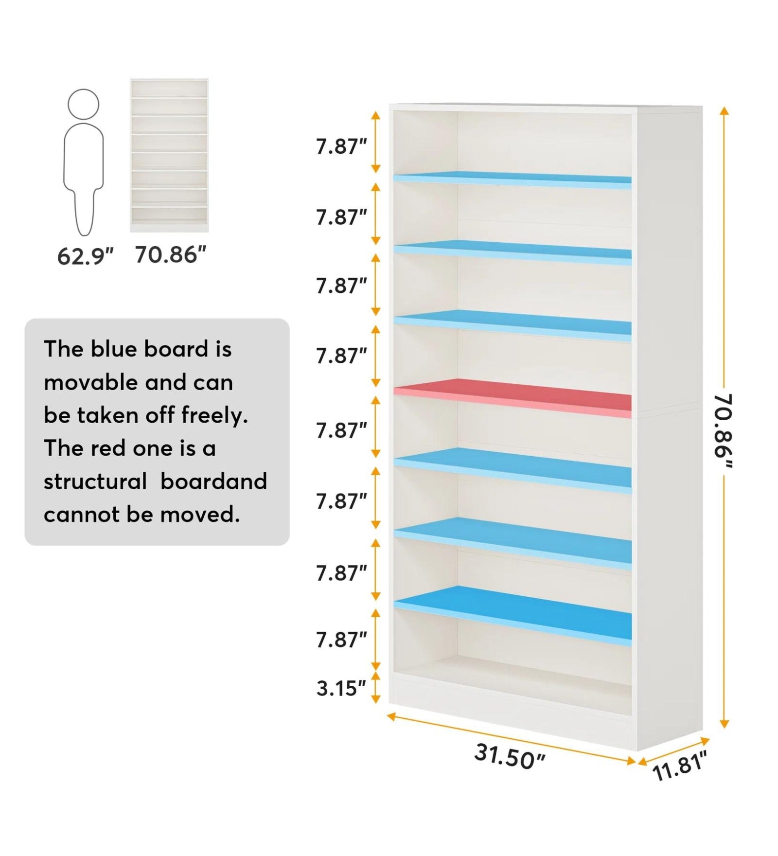 Aryel Shoe Rack In Frosty White Finish - Febonic Living