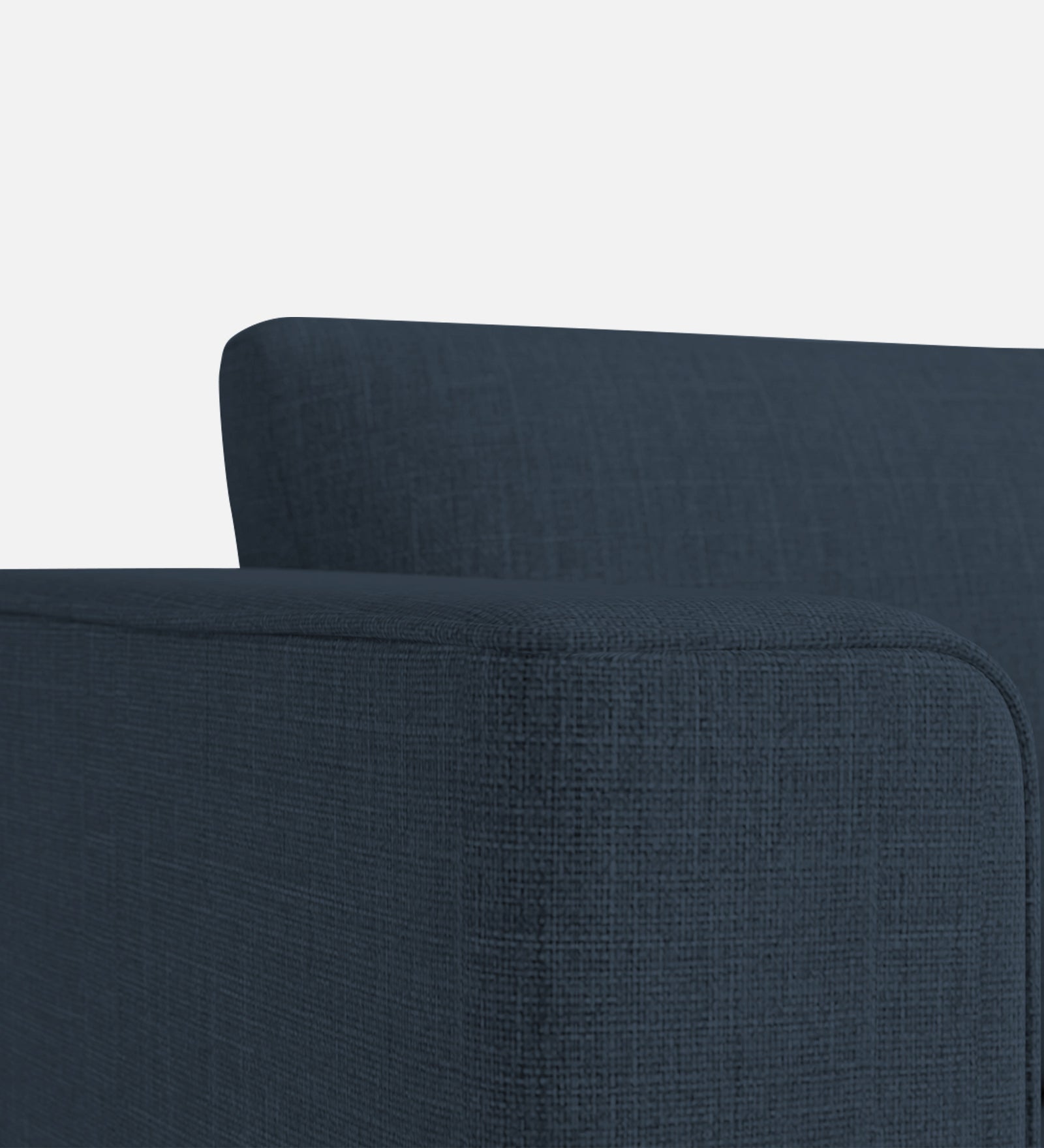 Kenia Fabric 1 Seater Foldable Sofa Cum Bed In Denim Blue Colour - Febonic Living